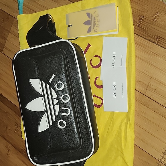 NWT Gucci Black Crossbody Bag 100% AUTHENTIC - Picture 3 of 5